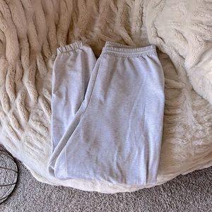 Asos tall grey lounge fleece jogger sweatpants